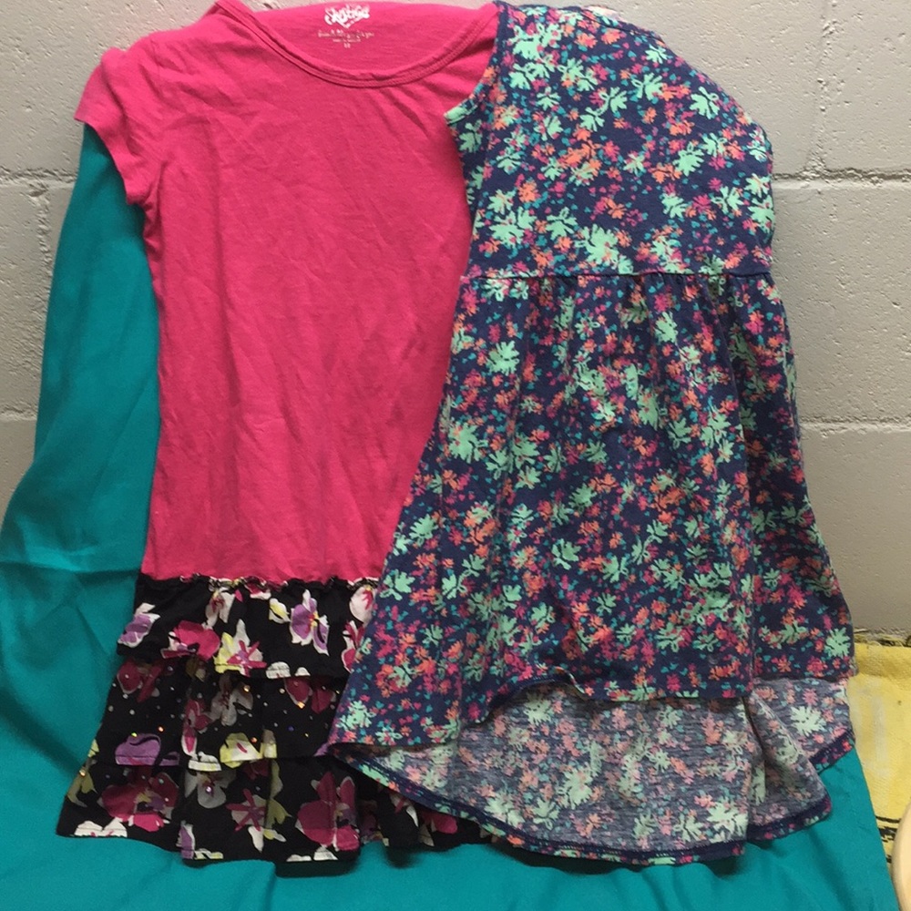 Two girls dresses